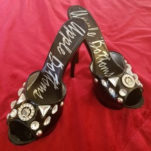 Apple Bottoms High Heel Platform Shoes